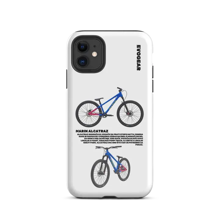White Marin Alcatraz iPhone Case product image (2)