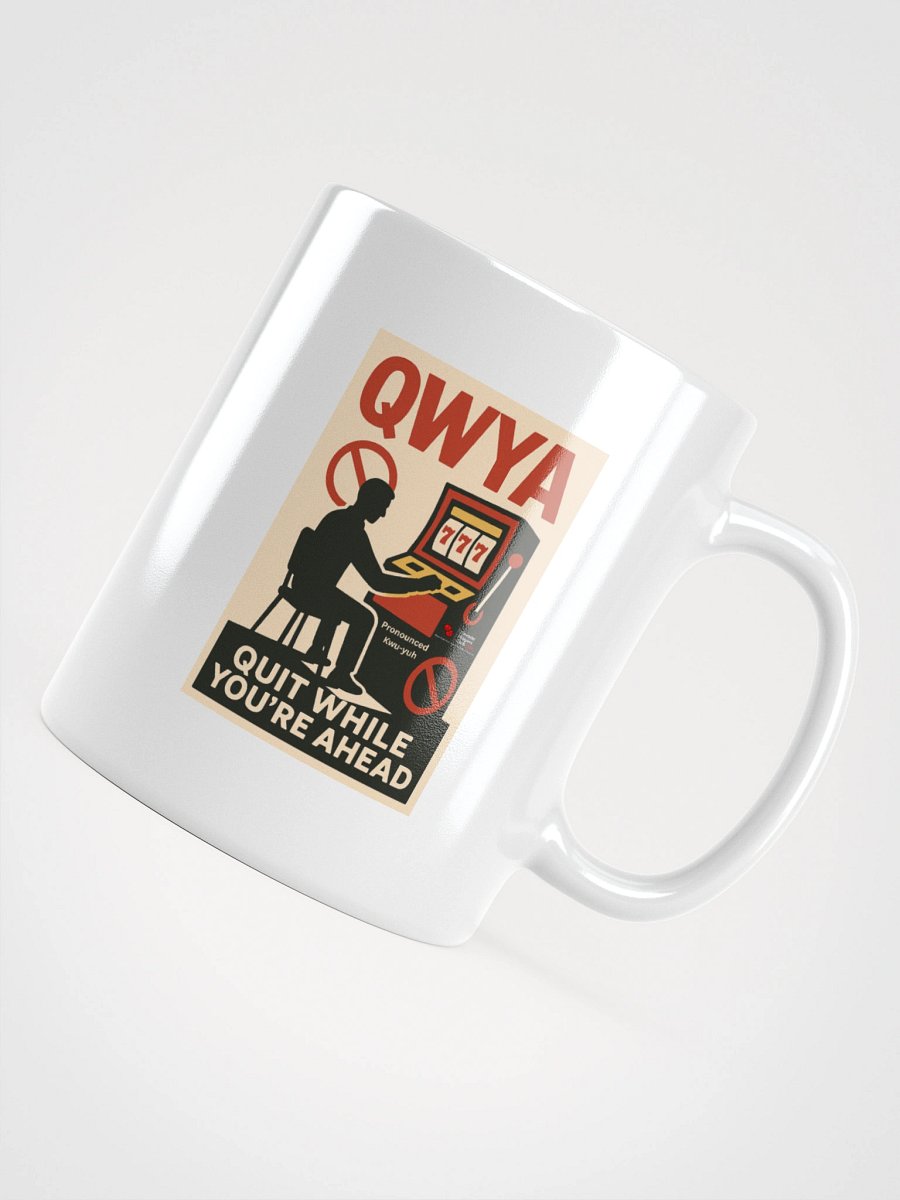 White NVPC QWYA Mug product image (5)