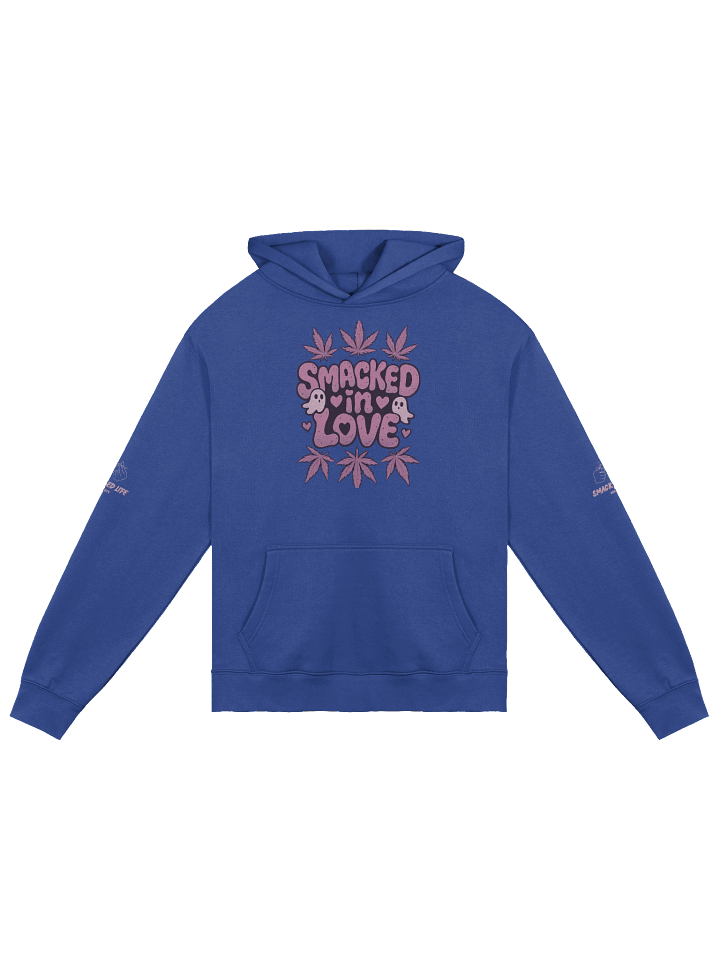 Smacked in Love – Oversized Unisex Hoodie (Black) product image (3)