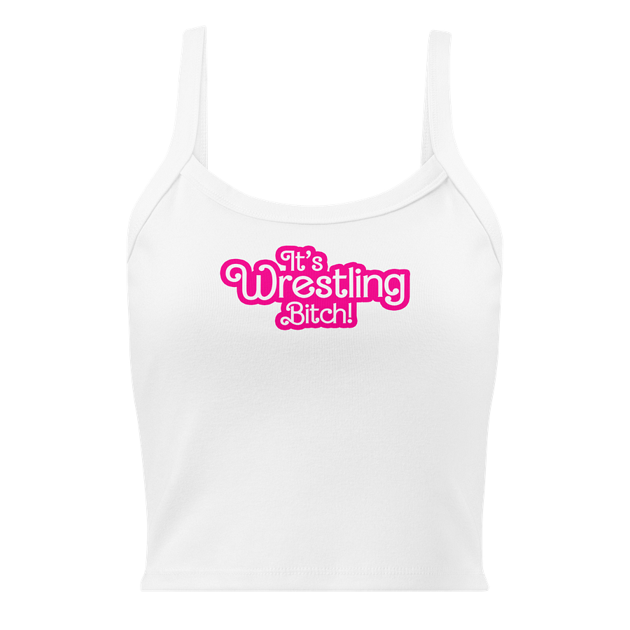 It's Wrestling Bitch Micro Ribbed Tank Top product image (9)