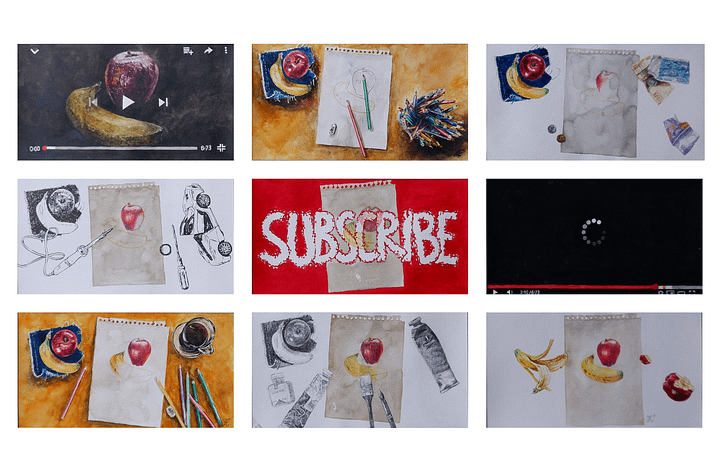 "The Hidden behind Tutorial" Painting by Deni Je product image (1)
