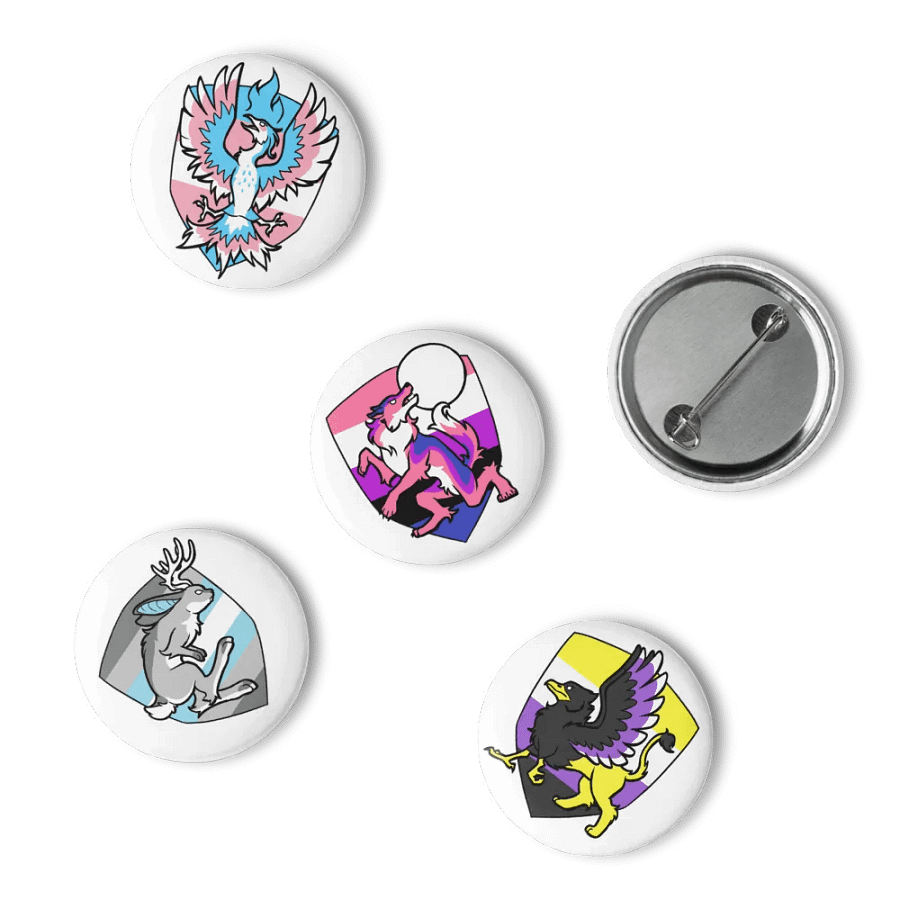 Pride Heraldry Pins: the Gender Collection product image (6)