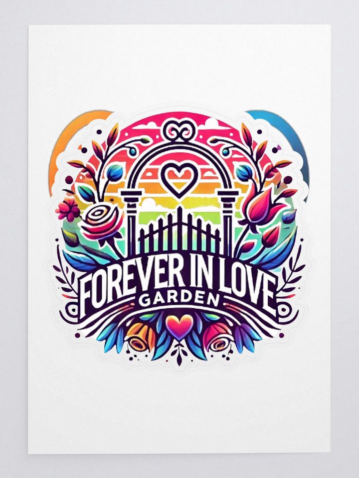 Forever in Love Garden Sticker Sheet product image (1)