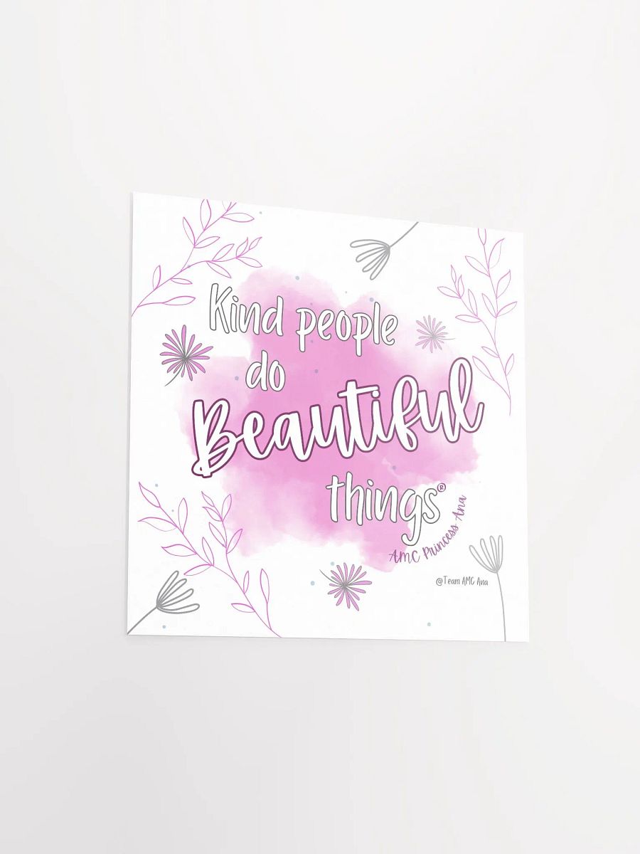 KPDBT - White/Pink Poster product image (9)