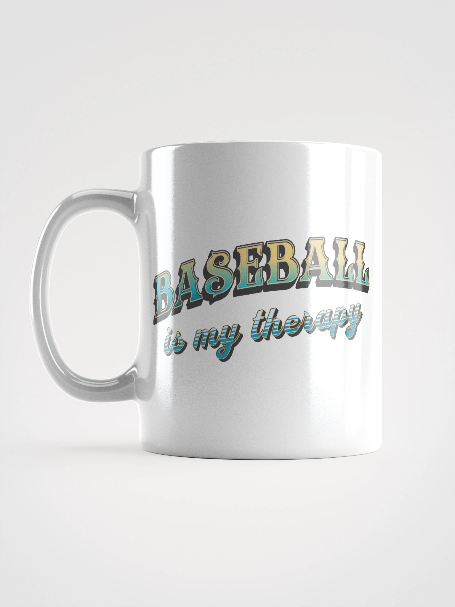 Baseball Is My Therapy Bliss Mug product image (12)