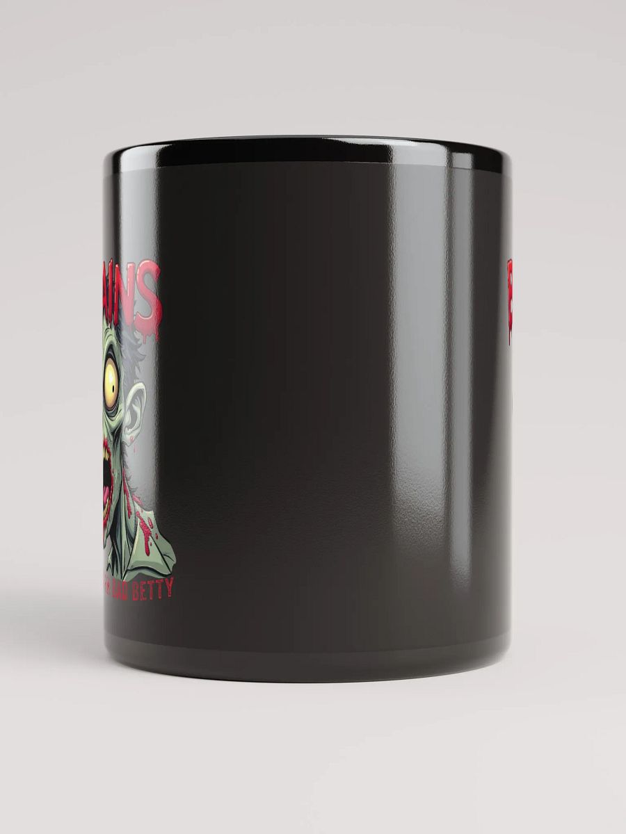Zombie Brains Black Mug product image (6)