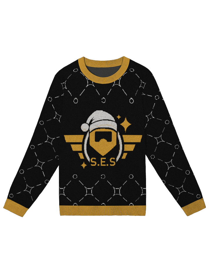 S.E.S Christmas 2025 - Black Knitted Sweater product image (4)