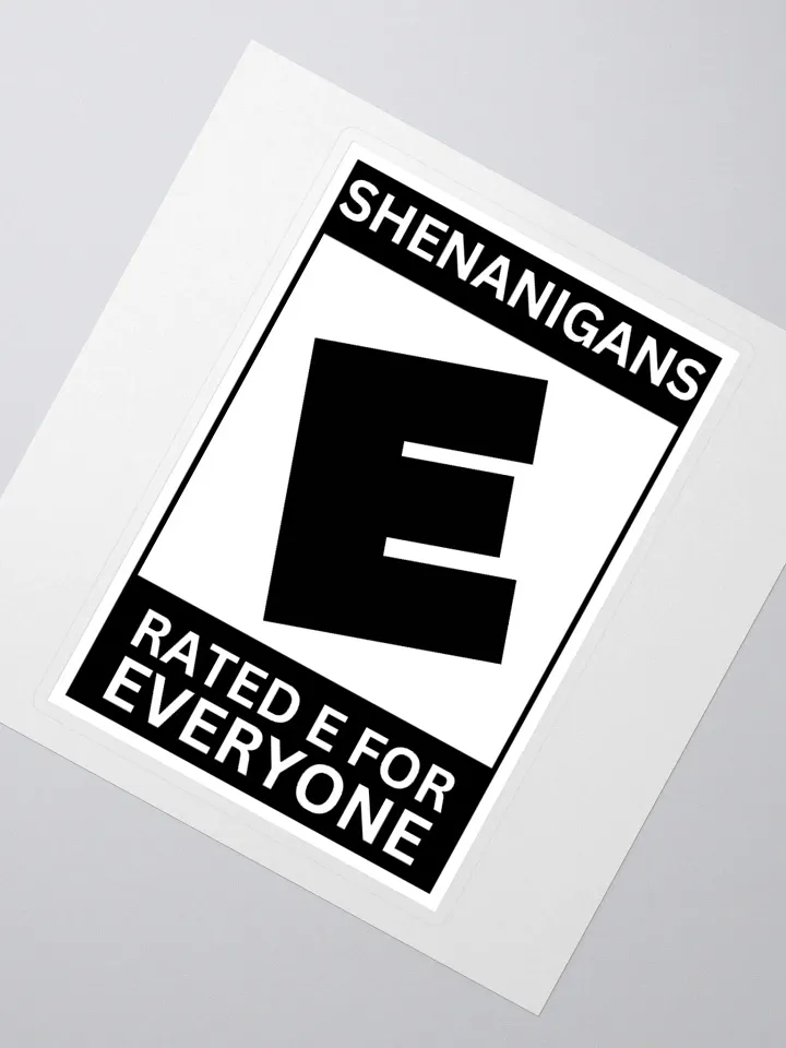 (E) Shenanigans Sticker product image (5)