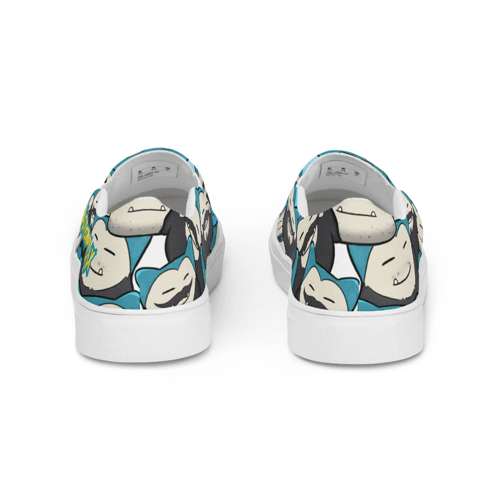 Hairy Snorlax Men's Slip-On Shoes product image (4)