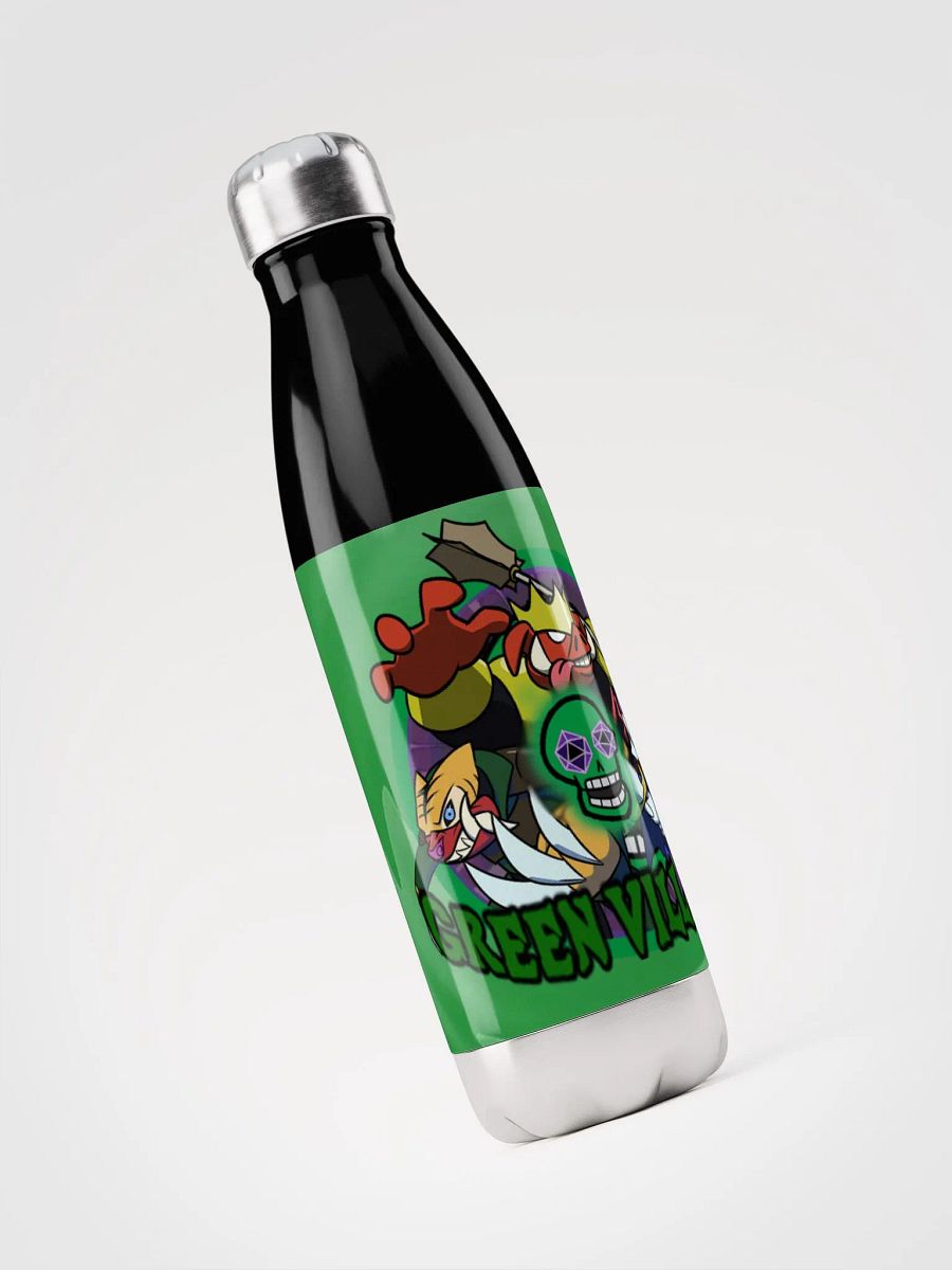 Green Villains Stainless Steel Water Bottle! product image (3)