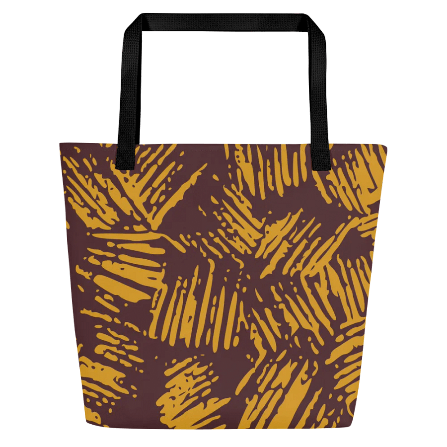 Golden Waves Large Tote Bag product image (1)