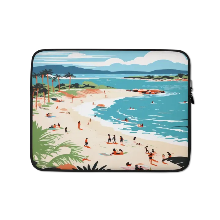 'Beach Life Paradise' Laptop Sleeve product image (1)