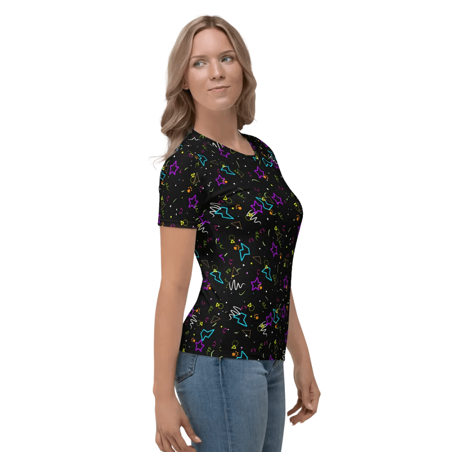 Security Breach Print Woman's T-Shirt product image (4)