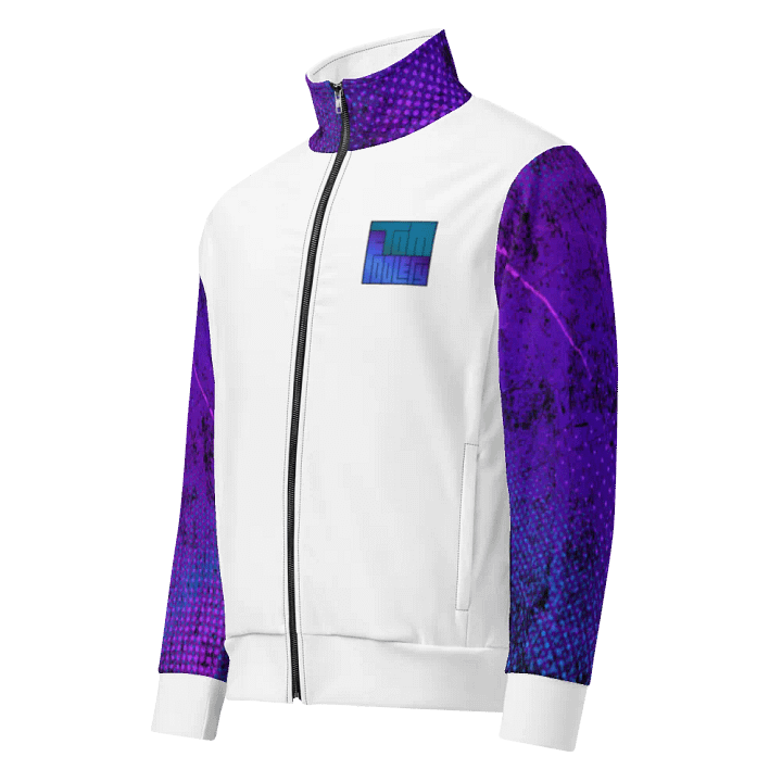 Mesh Design Track Jacket product image (1)