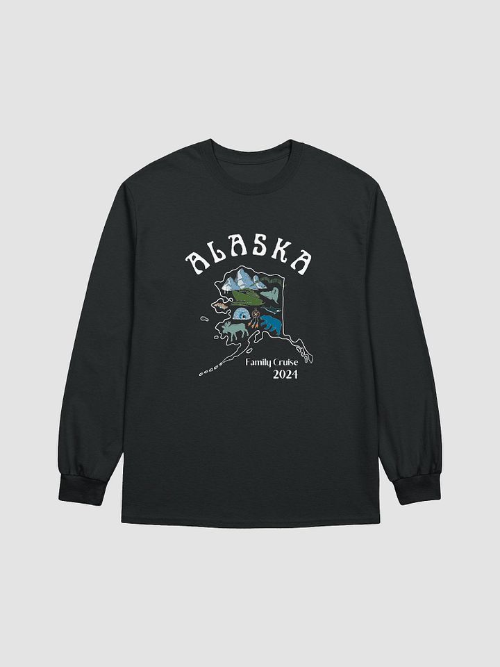 Unisex Longsleeve Adult Alaska Cruise Squad Dark Shirt product image (2)
