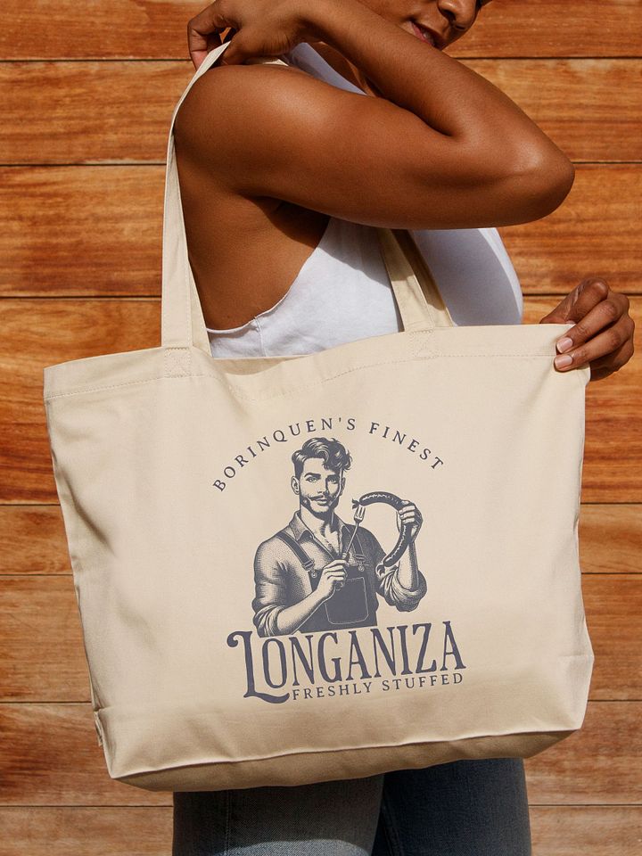 Borinquen’s Finest Longaniza Tote Bag product image (1)