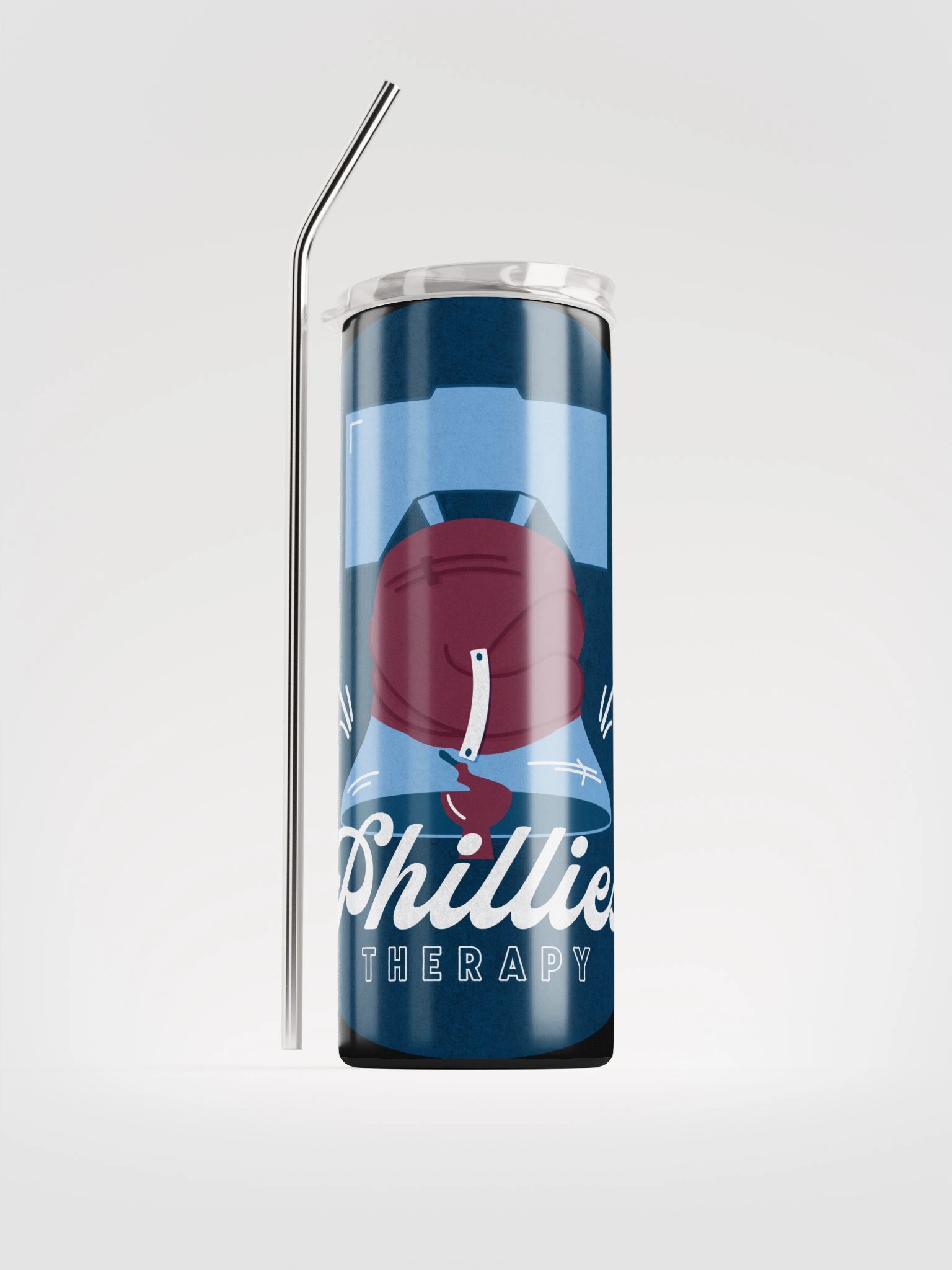 Phillies Therapy Logo Tumbler product image (1)
