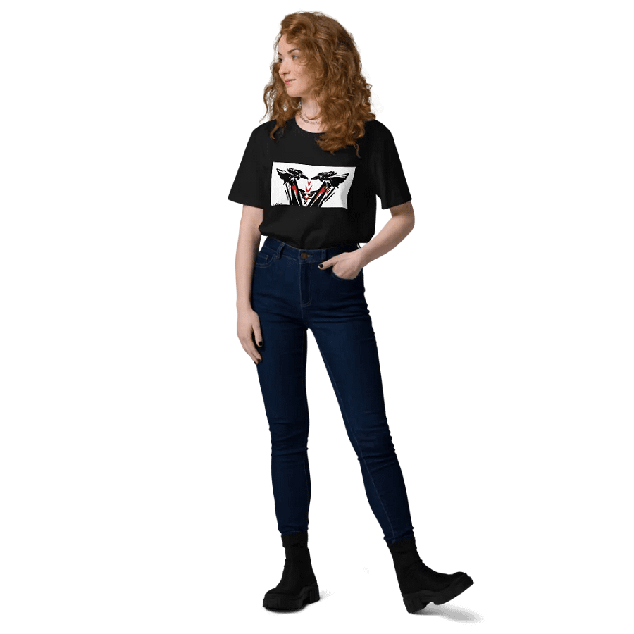 RAVENS EcoOrganic Cotton Unisex Tshirt by Song in the Wind product image (9)