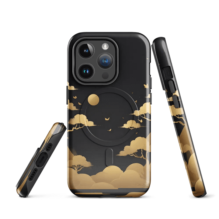 MagSafe® Tough Case for iPhone – Golden Tranquility product image (1)