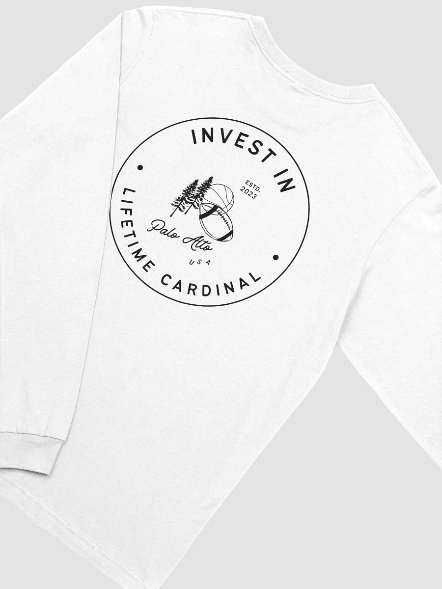 Invest In Lifetime Cardinal Long Sleeve - Modern Logo product image (3)