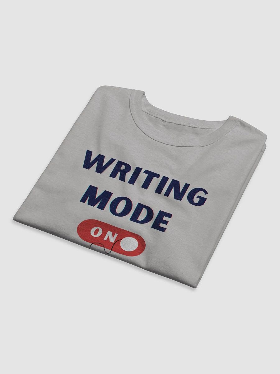 Writing Mode On - Relaxed Grey T-shirt product image (6)