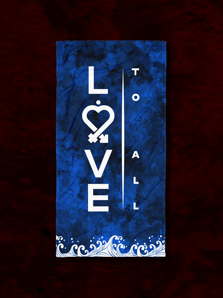 L2A 2025 Blue Wave Towel product image (1)