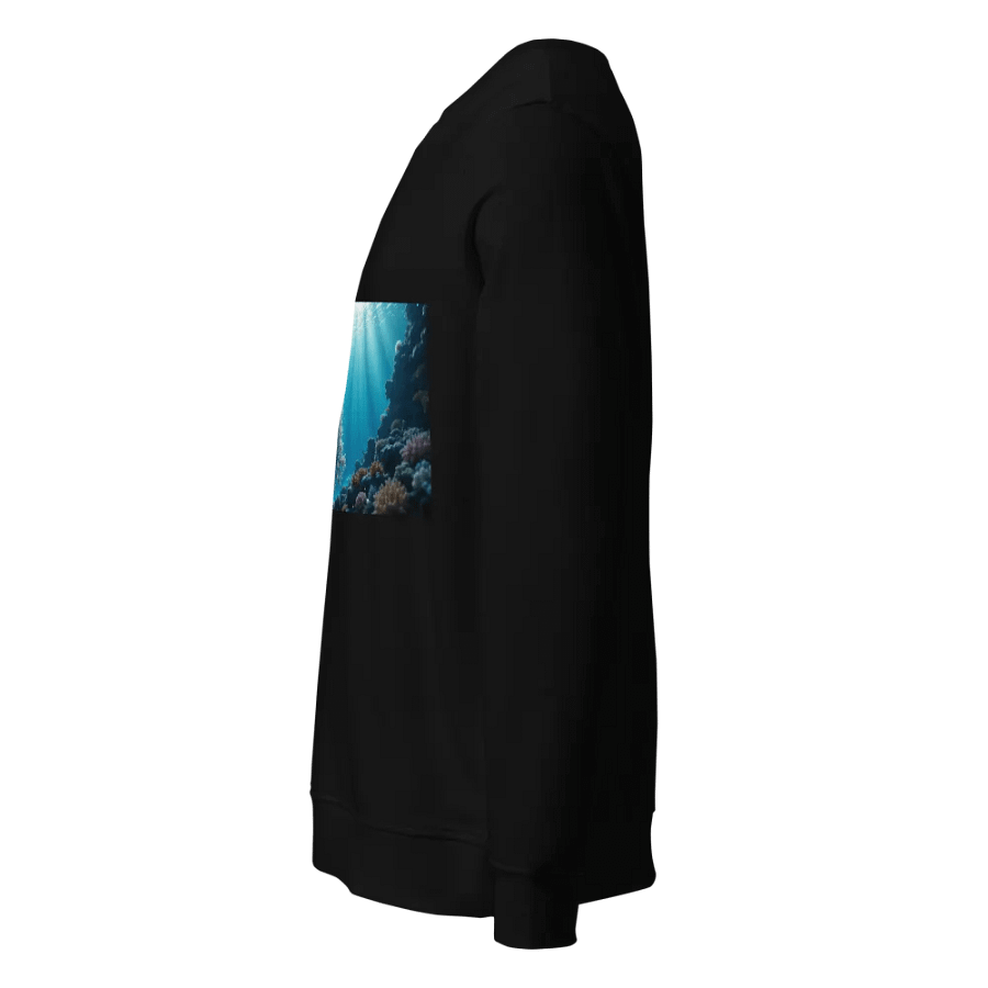 Aqua Christmas Magic Organic Sweatshirt product image (3)
