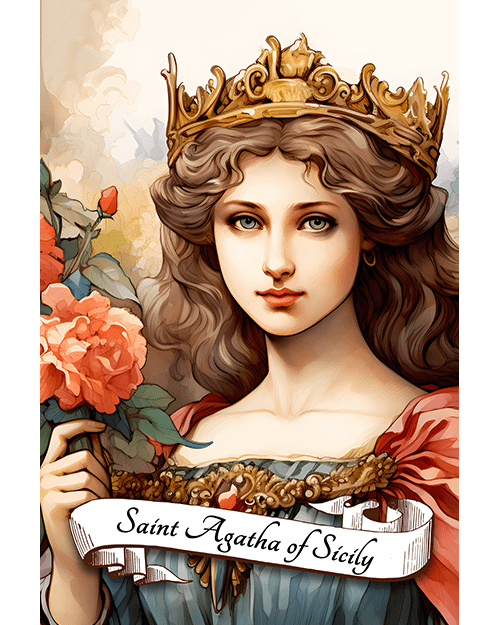 Saint Agatha of Sicily Poster product image (1)