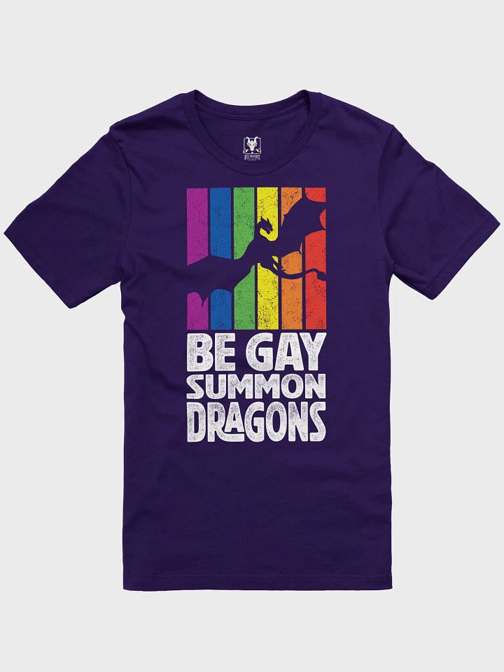 Be Gay. Summon Dragons Pride Supersoft T-Shirt product image (2)