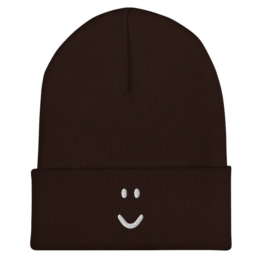 DEFAULT FACE CUFFED BEANIE product image (1)