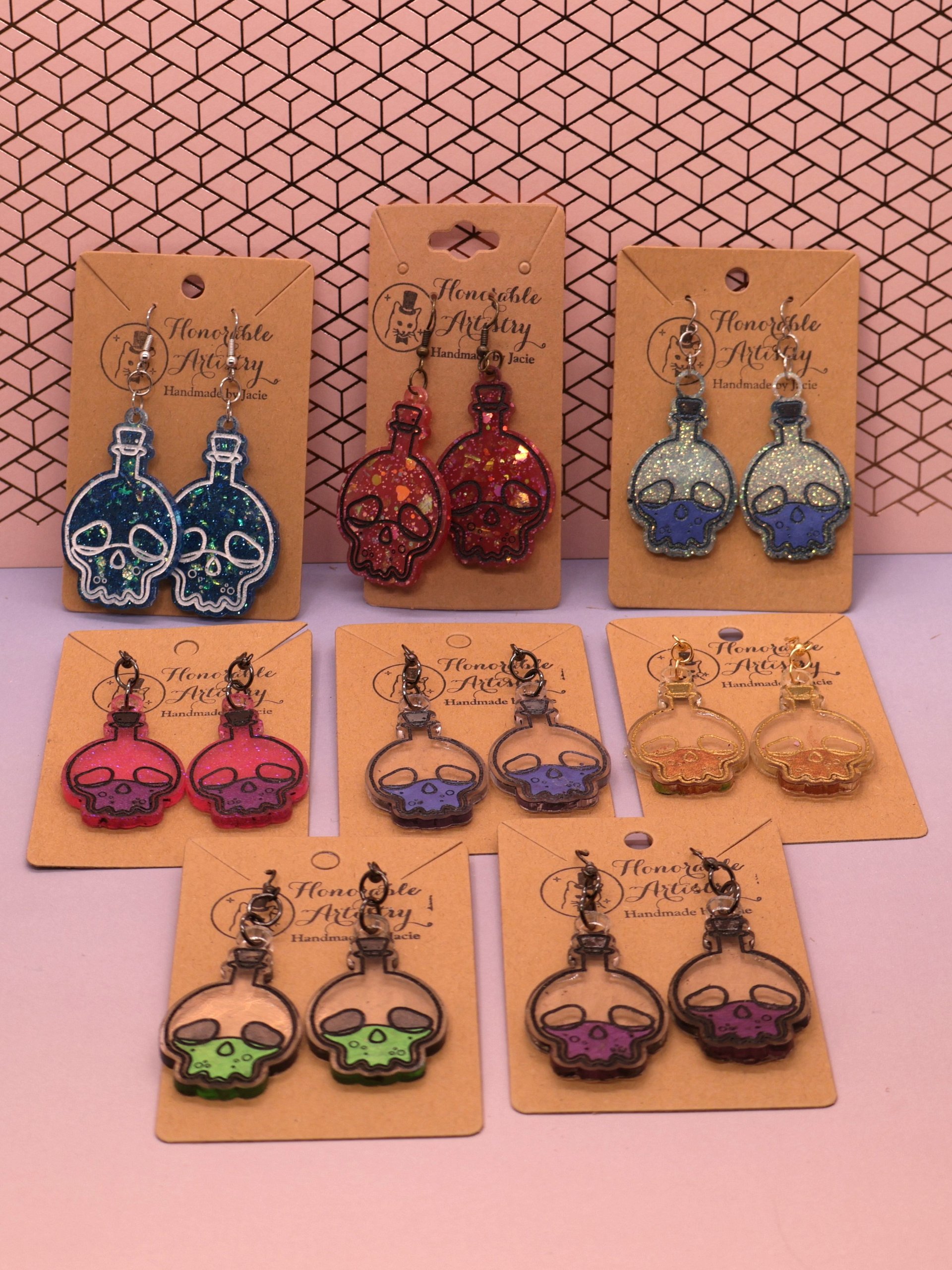 Poison Bottle Earrings product image (1)