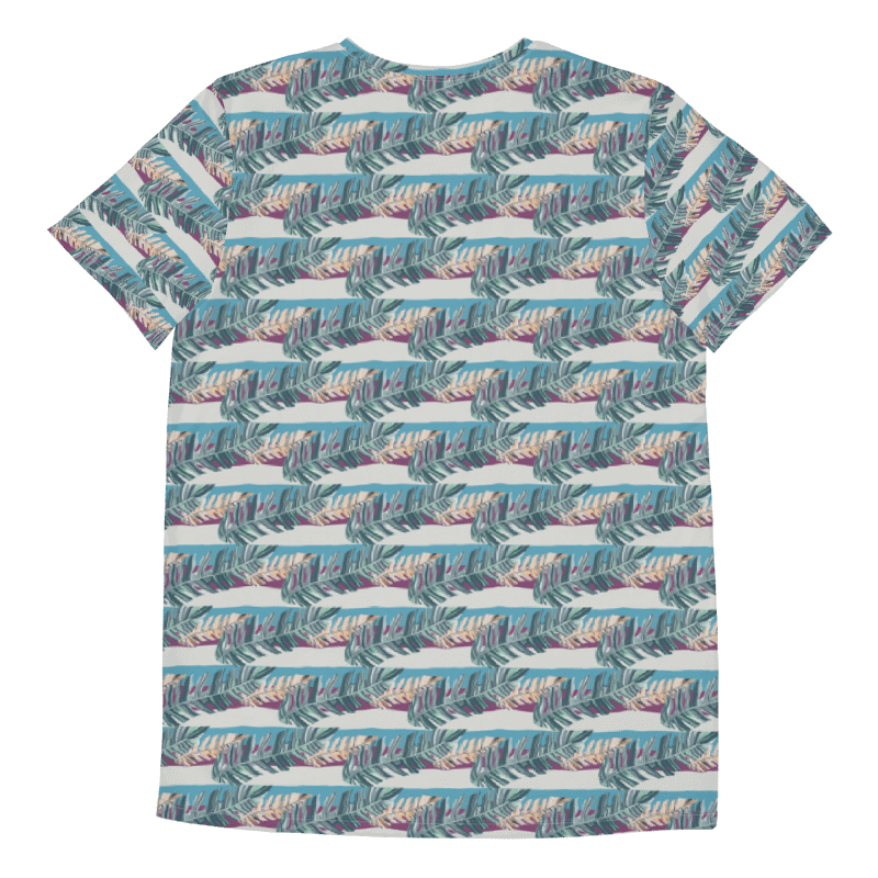 Tropical Stripes | Men´s Athletic T-Shirt product image (6)
