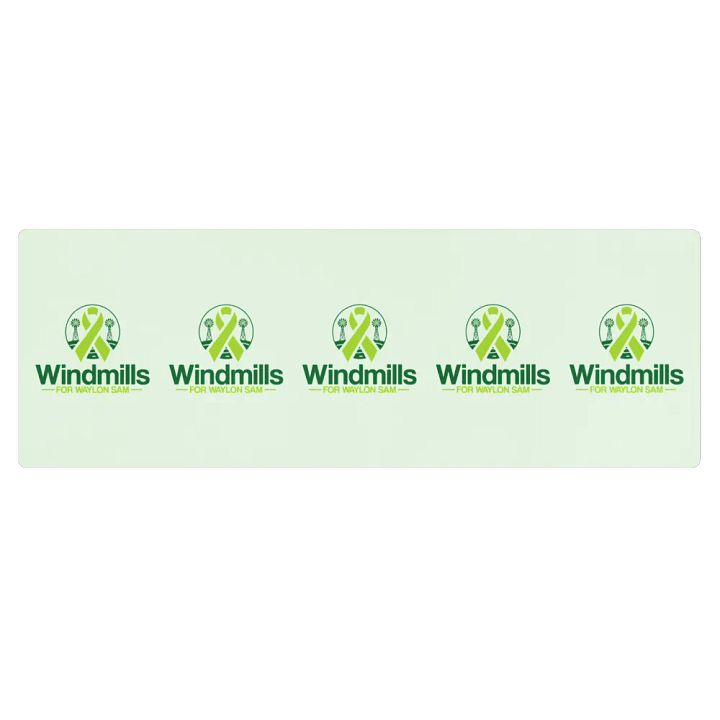 Windmills For Waylon Sam Yoga Mat product image (1)