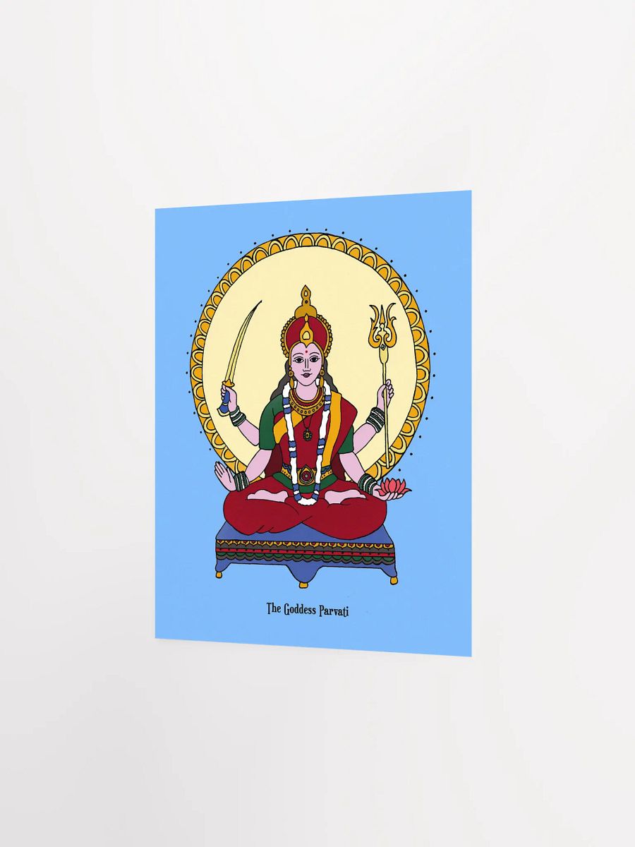 Goddess Parvati 8x10 Print product image (2)
