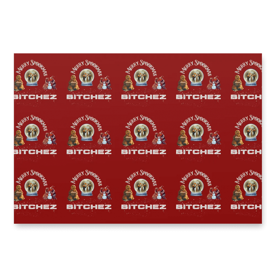 Merry Spookmas Gift Wrapping Paper product image (3)