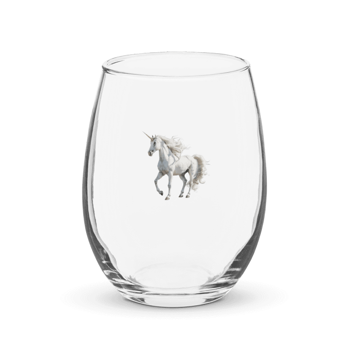 The Unicorn Stemless Water / Wine Glass product image (1)