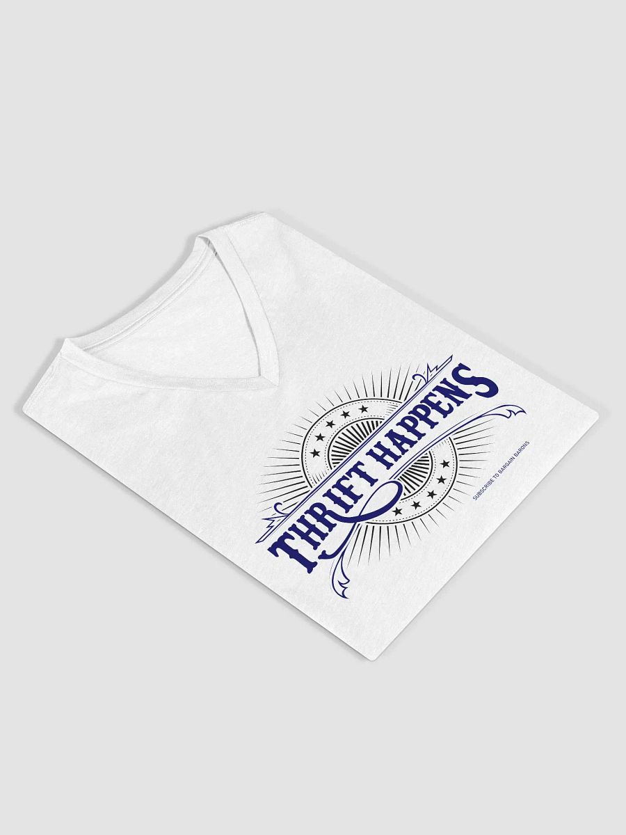 THRIFT HAPPENS (Ladies' V-Neck - Light) product image (12)