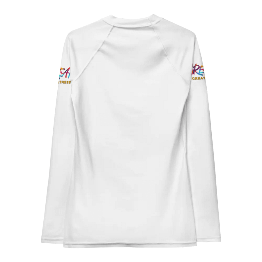 Born to Dance His Silhouette Vibrant Splatter Rash Guard product image (10)