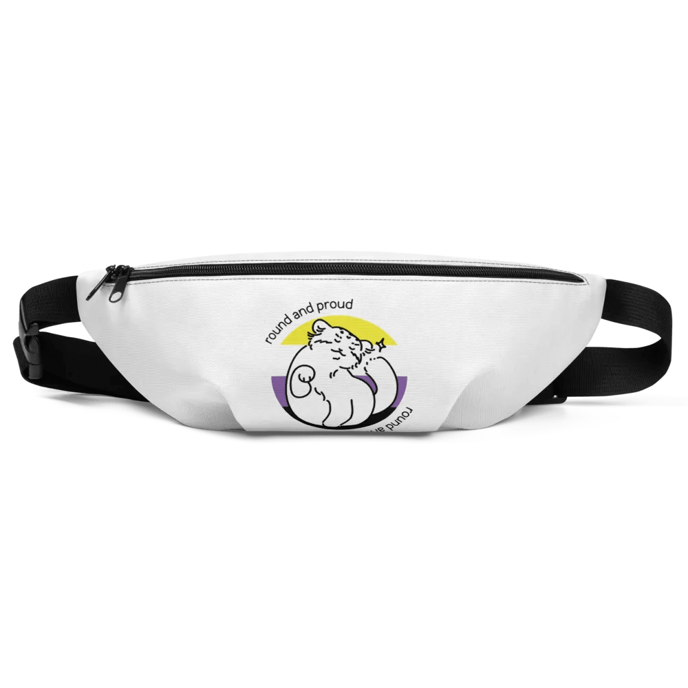 Round and Proud Manul Nonbinary Version - Fanny Pack product image (7)
