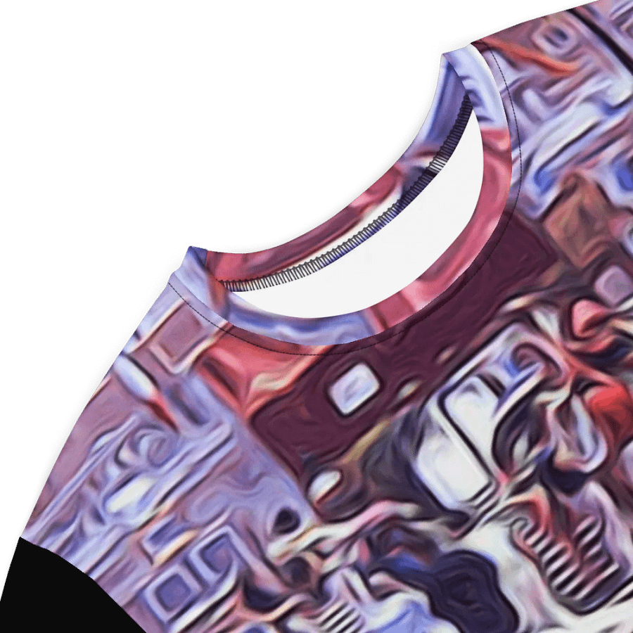 Art Market Spanish Steps Rome 1970s Tshirt Dress product image (4)