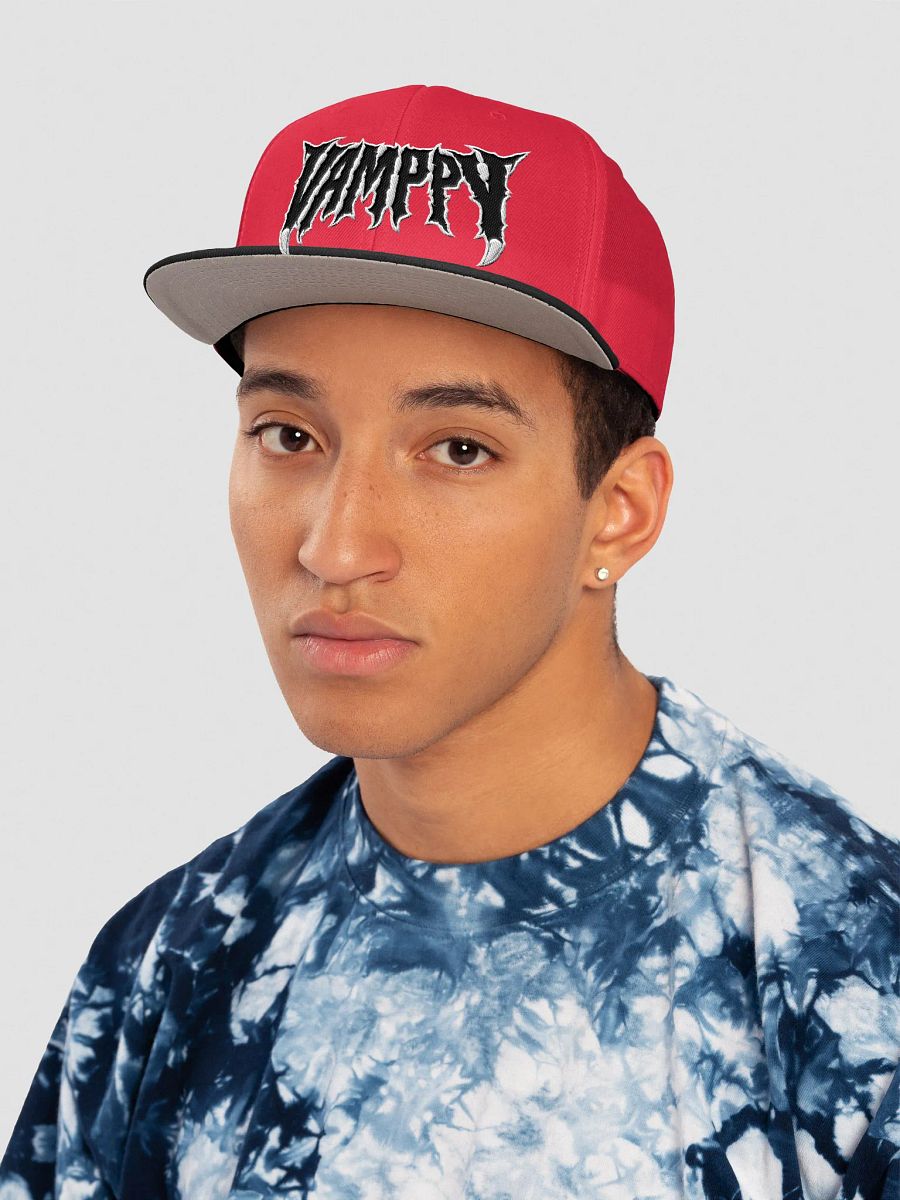Vamppy Name Logo Hat (Red) product image (6)