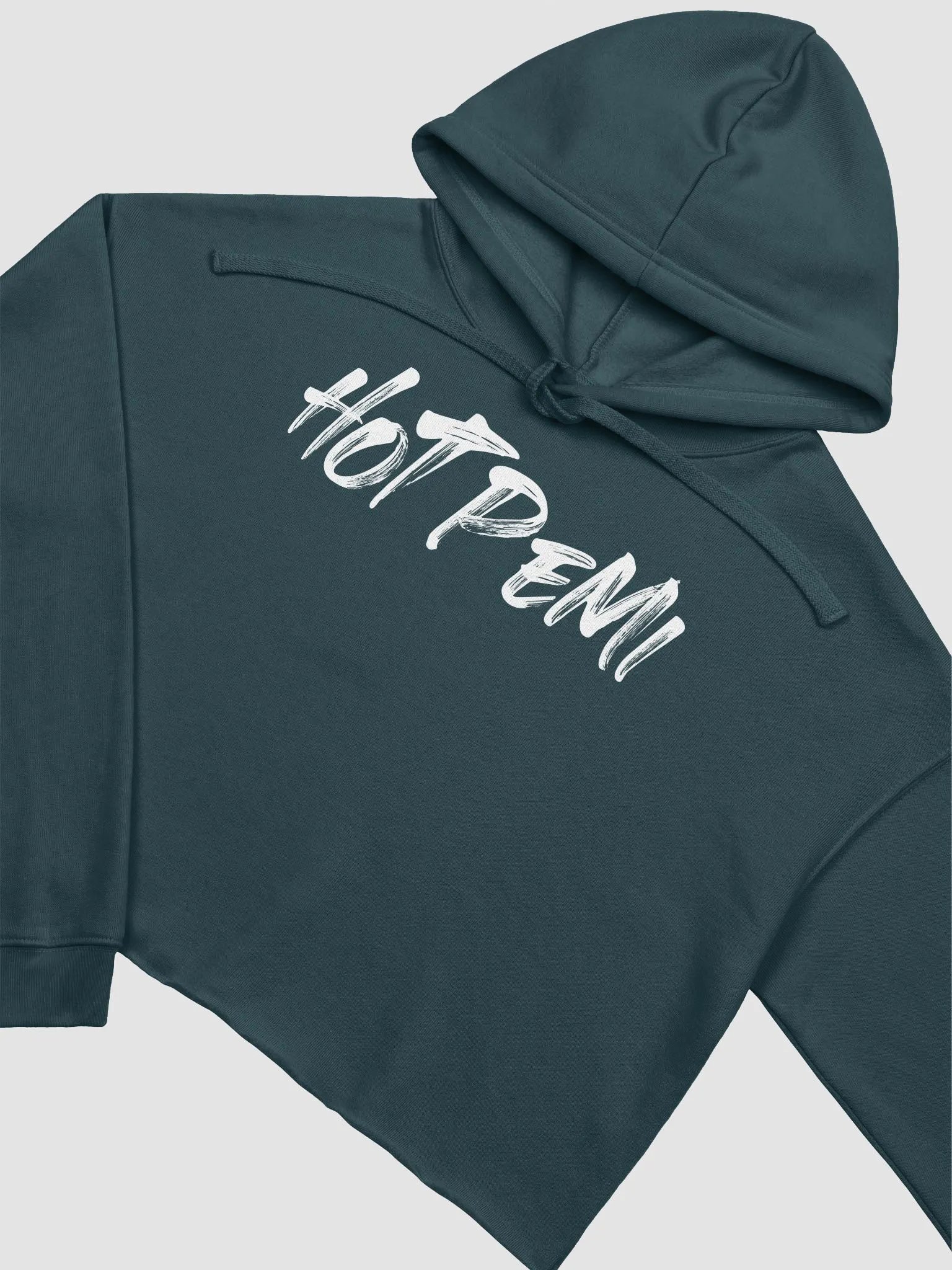 White HotPemi Logo - Crop Hoodie product image (3)