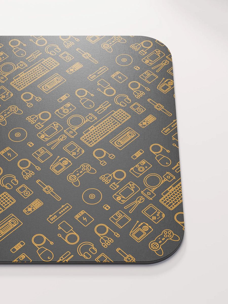 Neon Amber Devices Mouse Pad (Classic) product image (5)