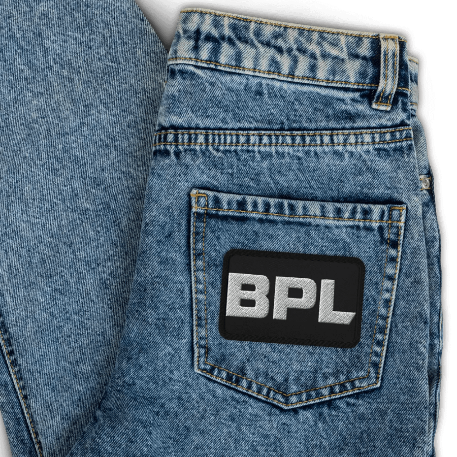 BPL Wordmark Embroidered Patch product image (3)
