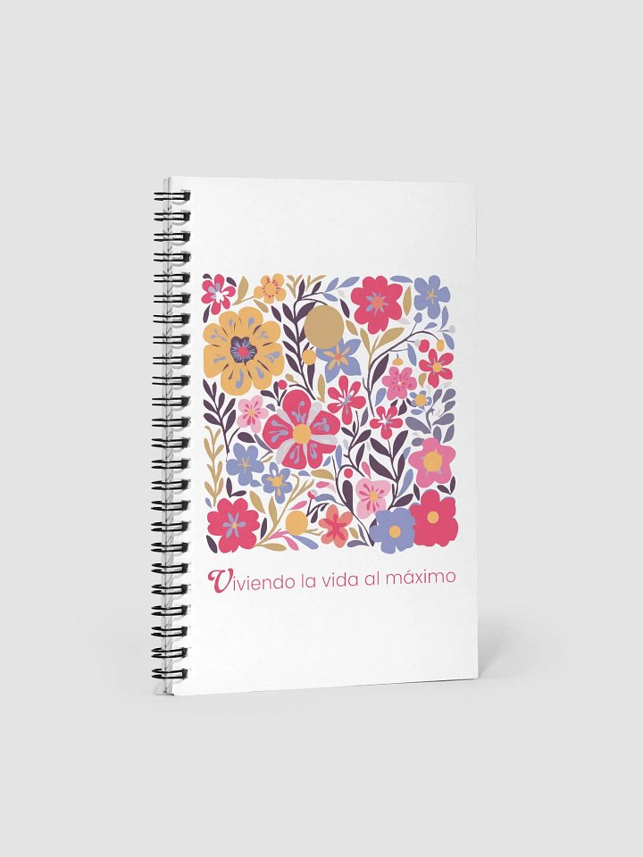 Floral Harmony Spiral Notebook product image (1)