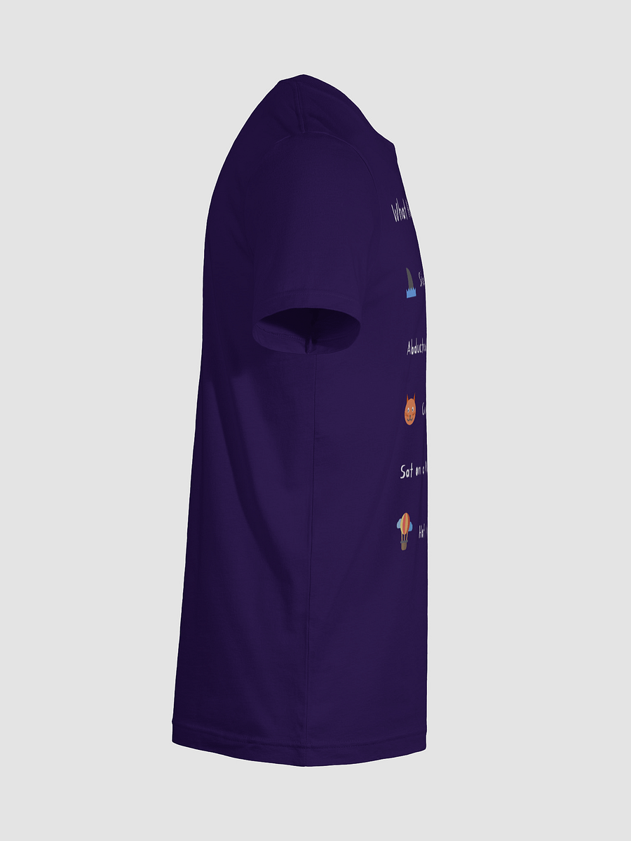 WHAT HAPPENED TO ME ? (2025 Edition): Super Soft T-shirt, Purple product image (12)