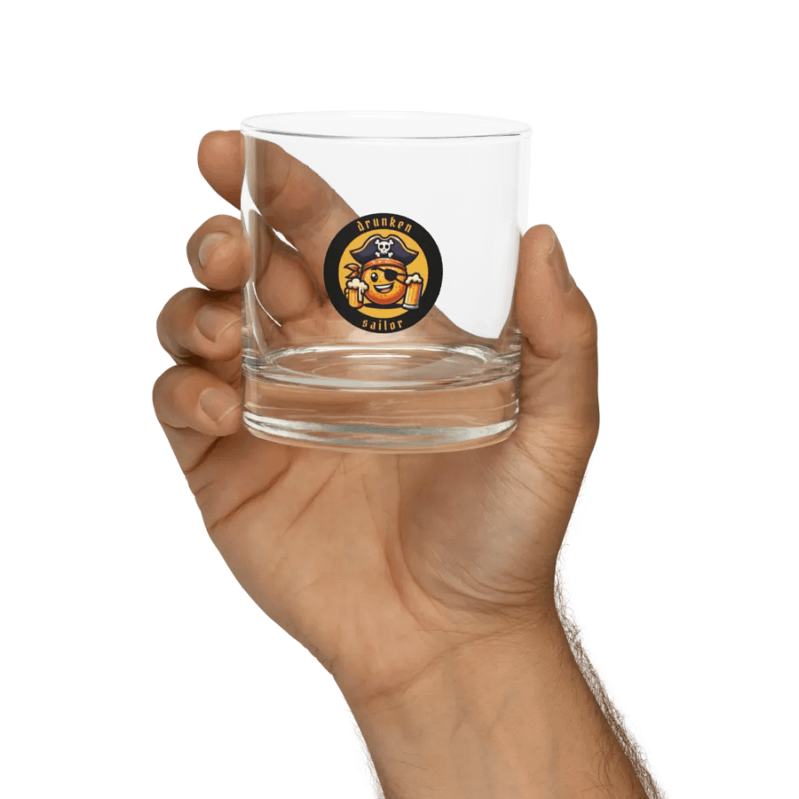 Drunken Sailor Rock Glass product image (4)