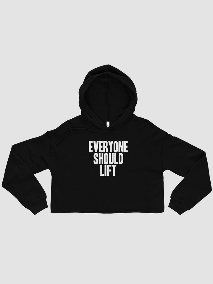 [everyone] Women's Cropped Hoodie - Bella + Canvas 7502 product image (2)