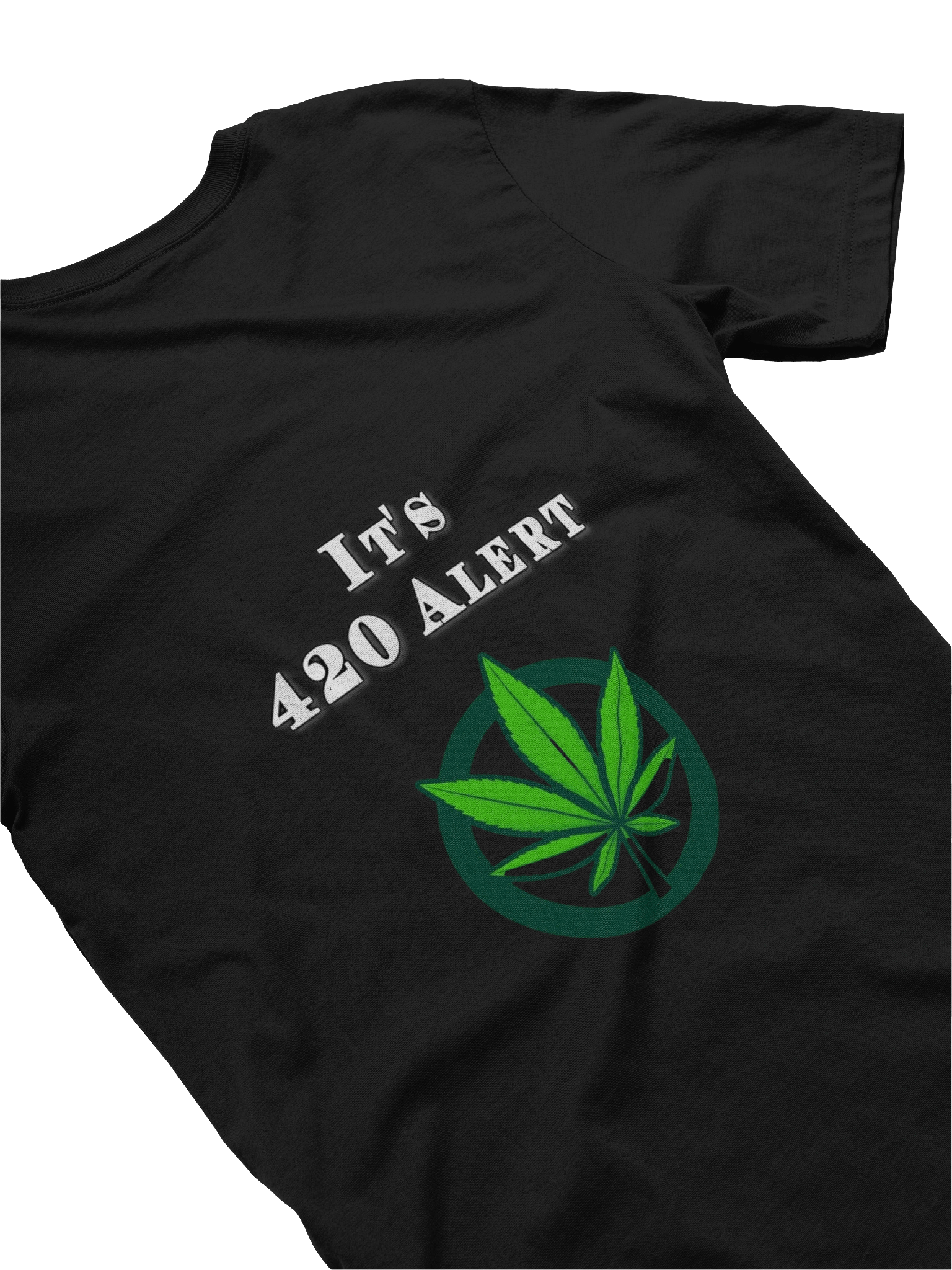420 Alert Cannabis Leaf T-Shirt product image (28)