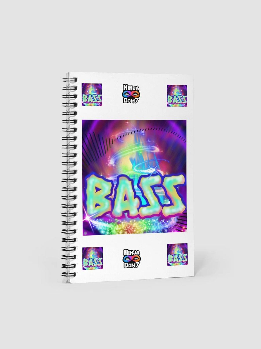 Hyper Bass Spiral Notebook product image (3)